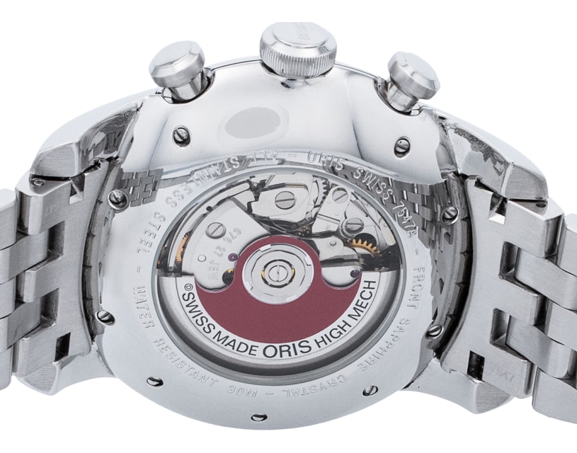 Oris Artelier Chronograph 676 7547 40 54 LS Image 4